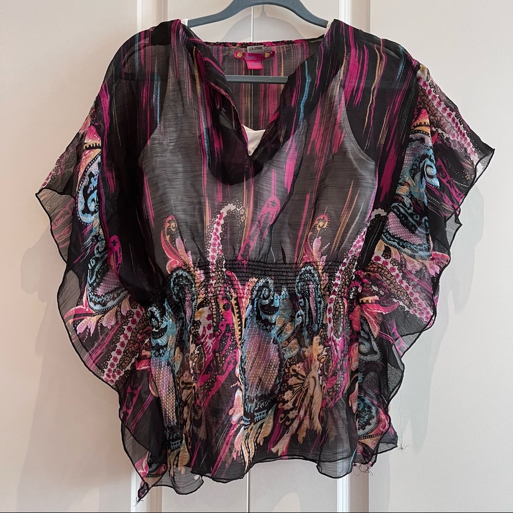Sheer summer cover up
